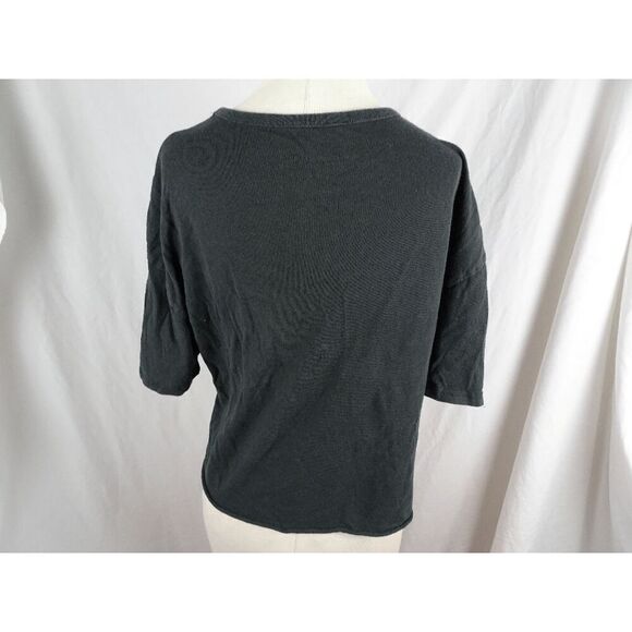 Black Pink Crop Top Size XL - Picture 3 of 9